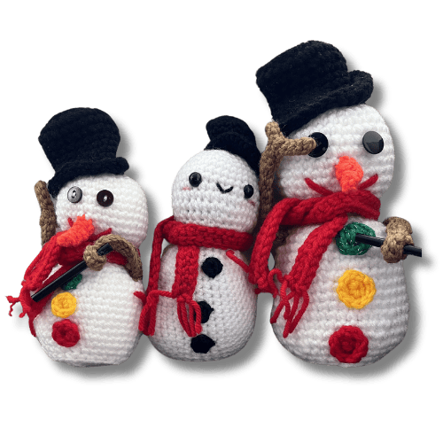 Crochet Snowman Set